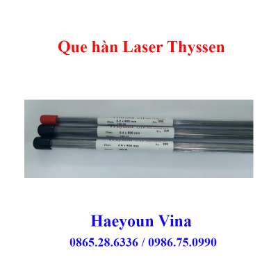 Dây hàn khuôn Laser Thyssen SKD 61 0.1/0.2/0.3/0.4/0.5/0.6, 0.8, 1 mm